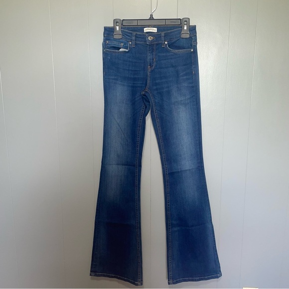 Zara Denim - Zara Premium Denim Collection Flare Blue Jeans Size 4